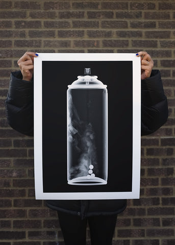 'Can' print (Noir)