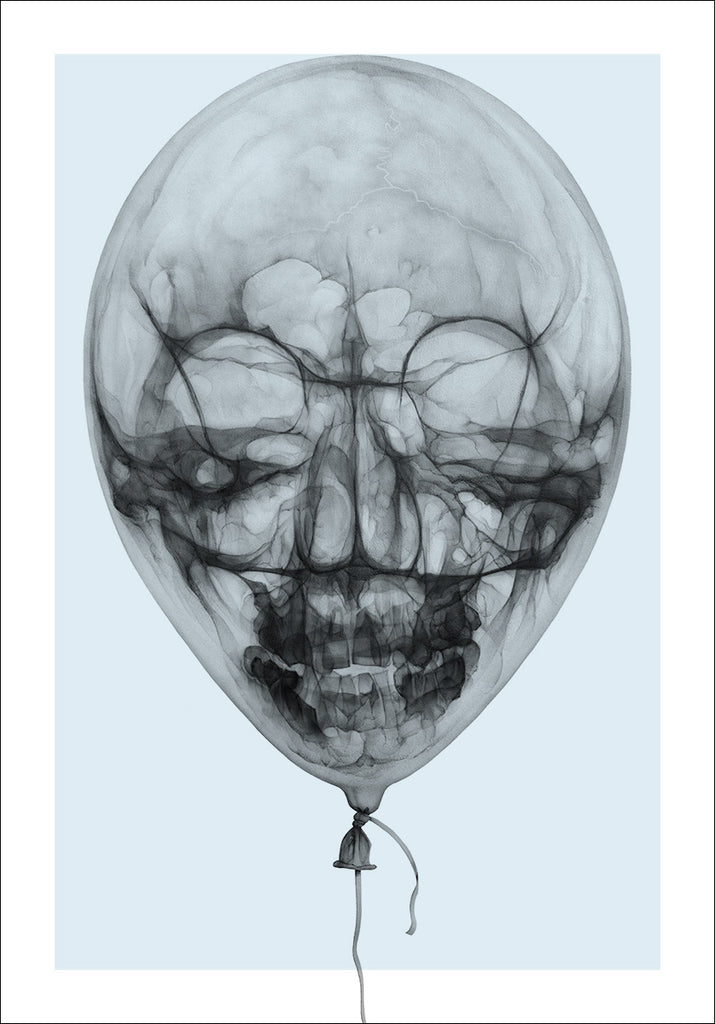 ‘Airhead’ print (Blue)