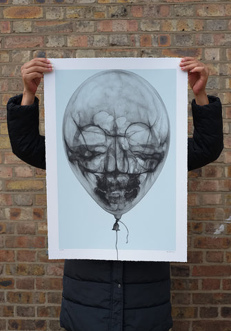 ‘Airhead’ print (Blue)