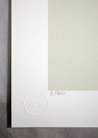 'Ink' print (Bone)