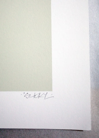 'Ink' print (Bone)