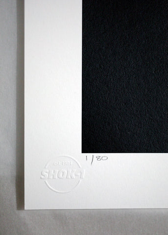 'Ink' print (Noir)