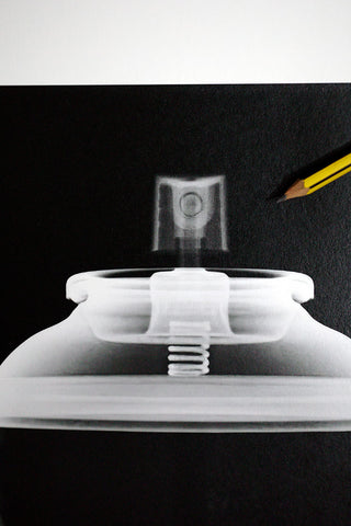 'Can' print (Noir)