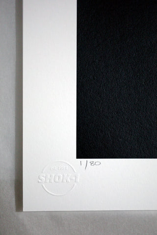 'Can' print (Noir)