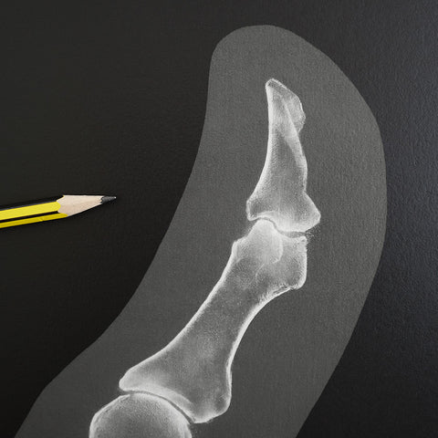 'Like' (Bone) Print