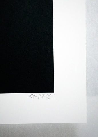 'Ink' print (Noir)